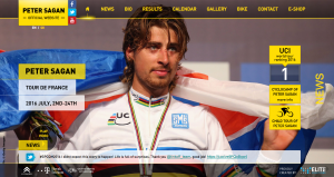 怪物ペテル・サガンの公式ウェブサイトを見てみよう！