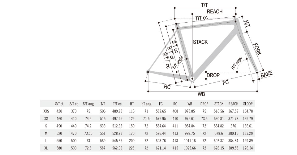 carrera er 01 geometry