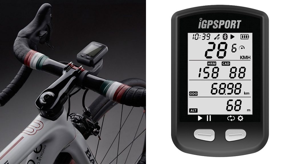 買取り実績 IGPSPORT IGS10ワイヤレスGPSサイクリング自転車コンピュータ、ANT +センサーを接続 ブラック 自転車・サイクリング 