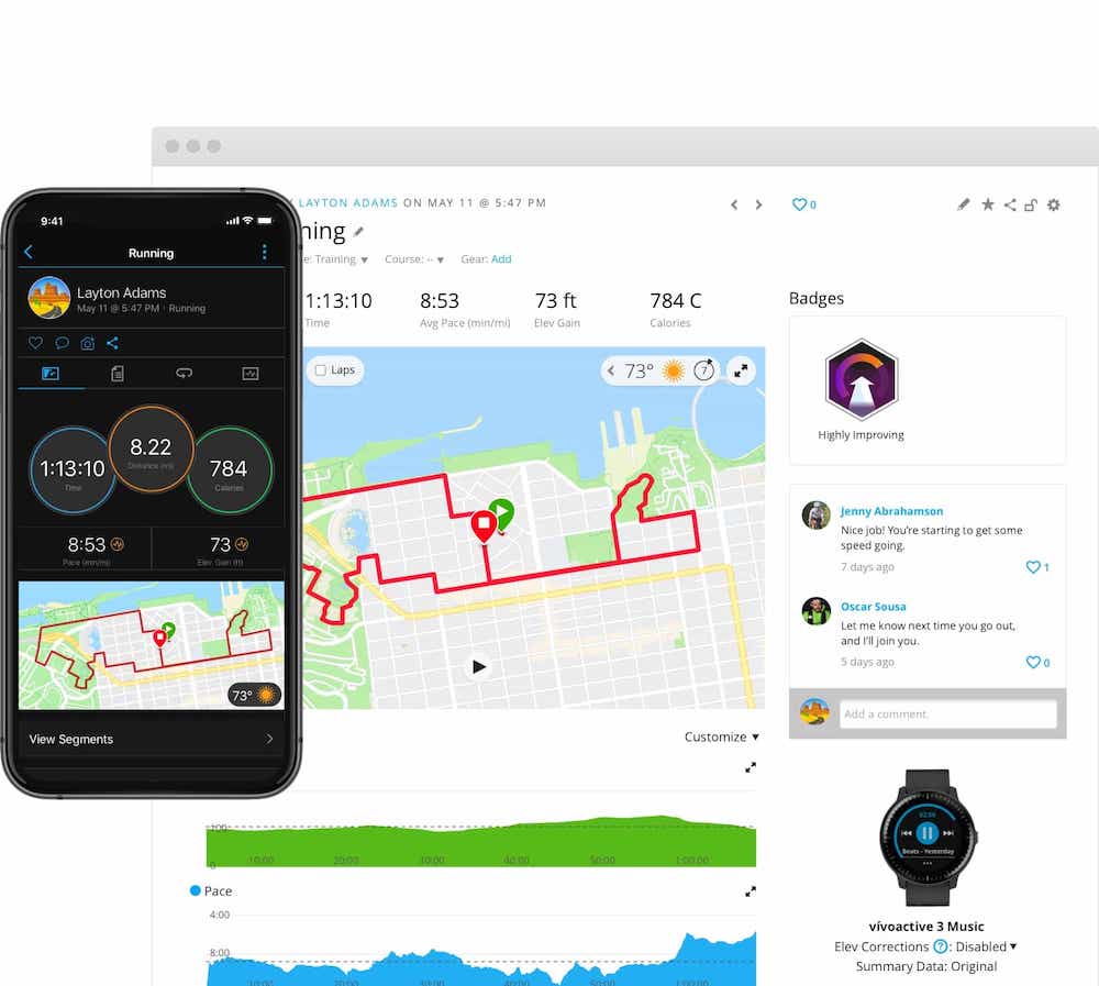GARMIN connect app 003