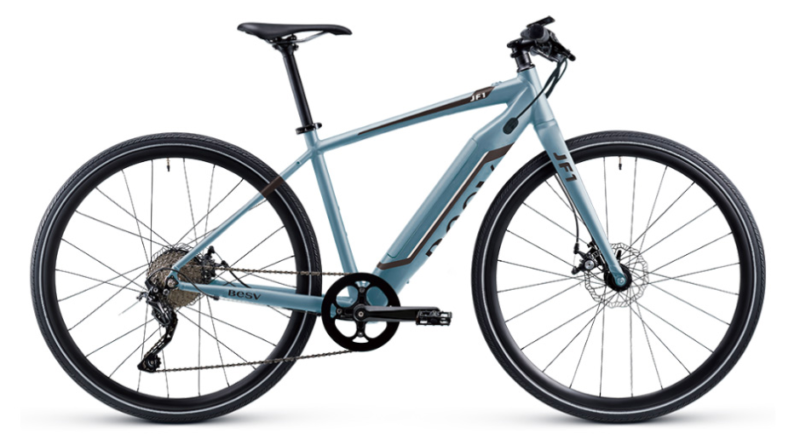 ベスビ　BESV JF1 青 M 電動アシスト自転車　クロスバイク　札幌 プレミアムe-Bike ＜BESV（ベスビー）＞より 、人気の軽量